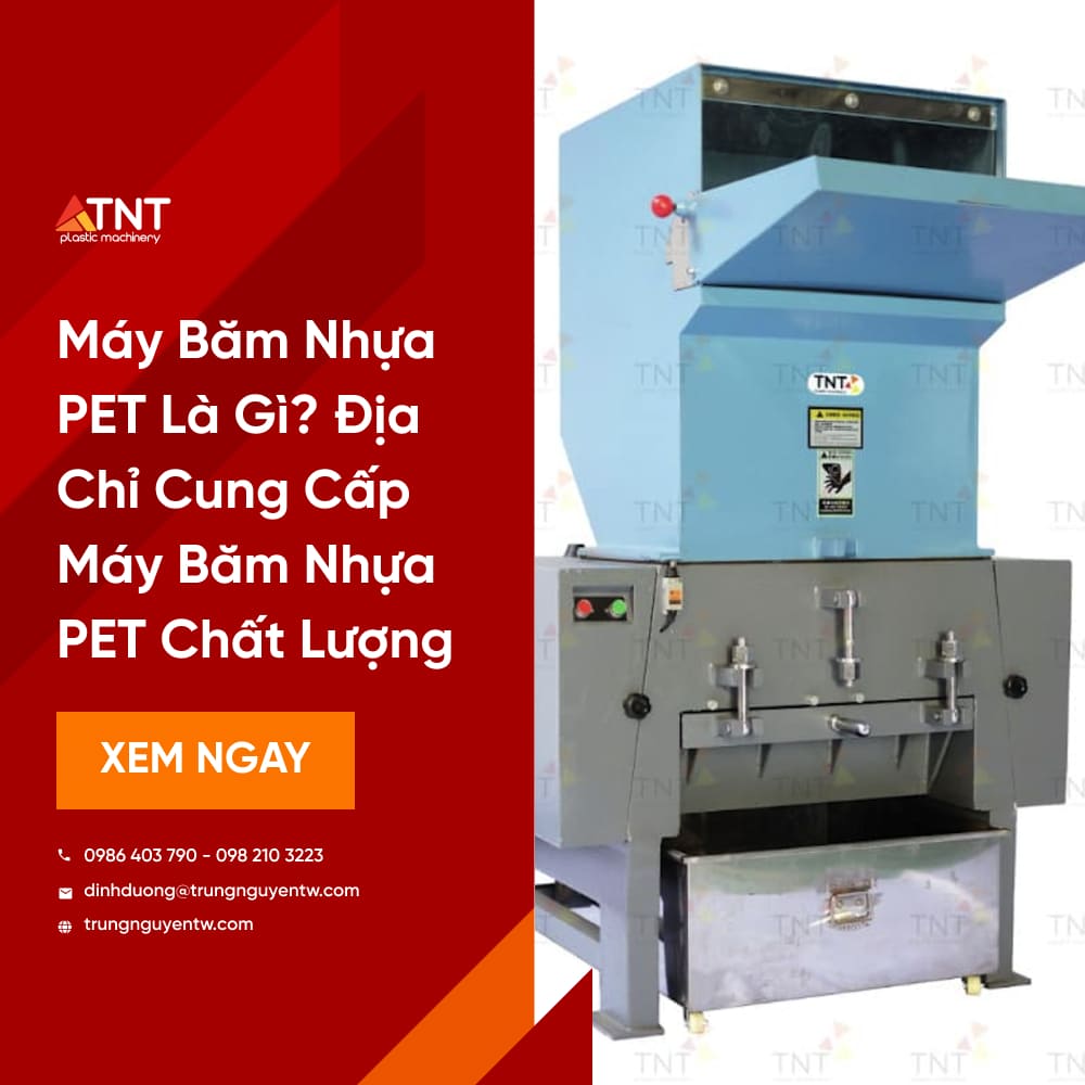 Máy Băm Nhựa PET Là Gì? Địa Chỉ Cung Cấp Máy Băm Nhựa PET Chất Lượng