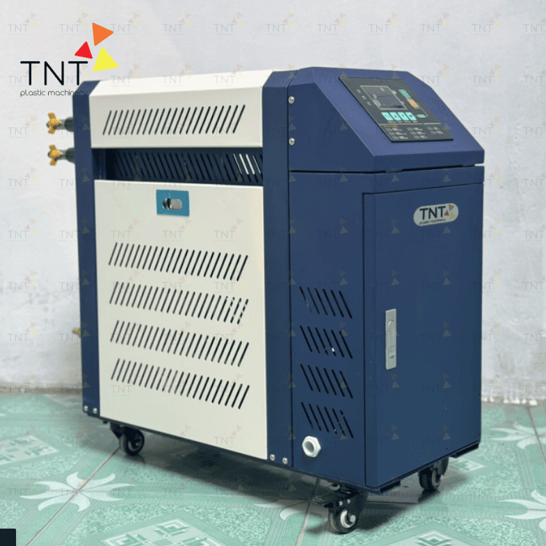 Máy điều khiển nhiệt độ khuôn mẫu TNT vỏ sơn tĩnh điện xanh trắng
