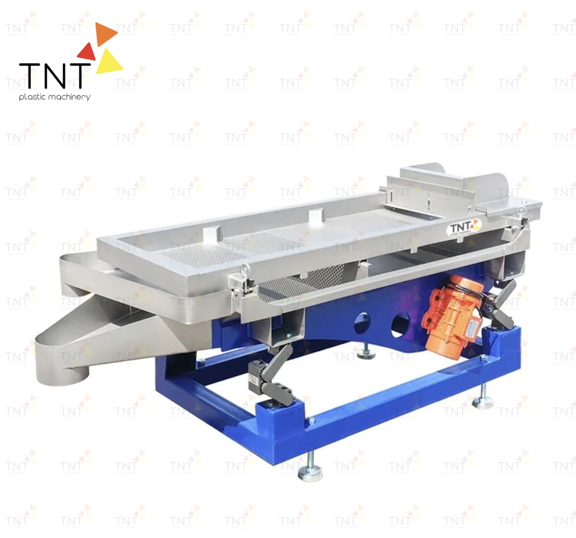 Máy sàng rung phân loại vật liệu TNT thiết kế hiện đại tích hợp motor rung