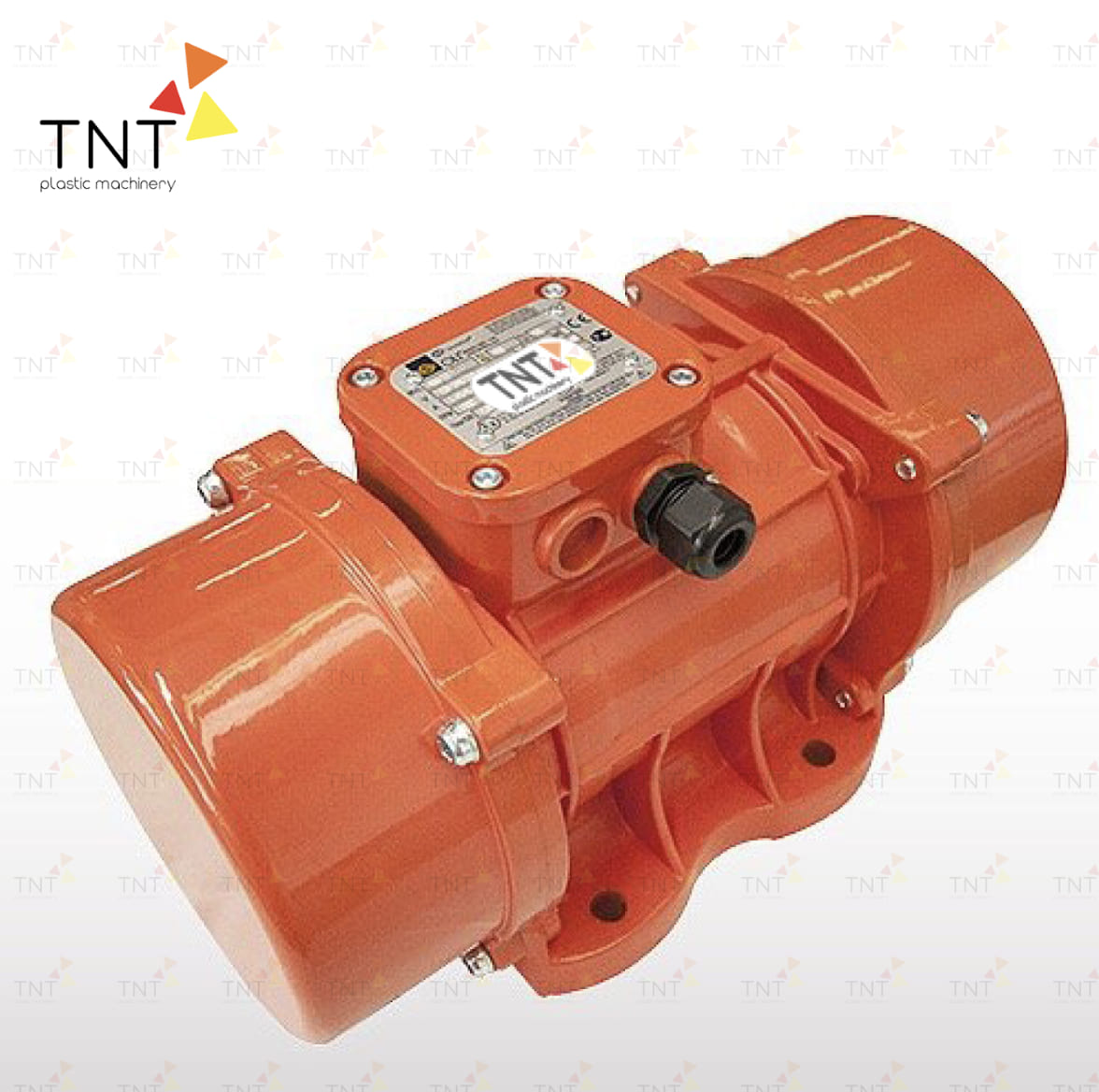 Động cơ rung (motor rung) chuyên dụng cho máy sàng màu cam thương hiệu TNT