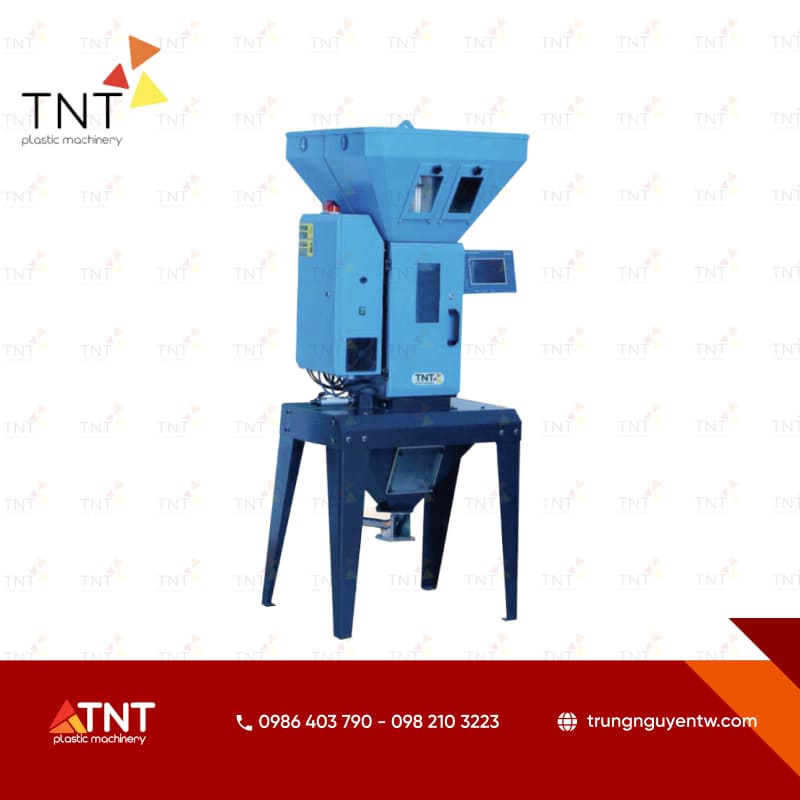 Công nghệ trộn màu nhựa tự động trong nhà xưởng