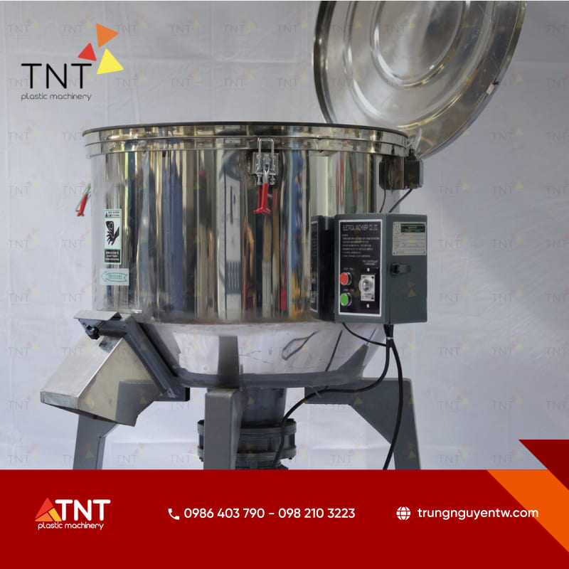 Nguyên lý hoạt động tổng quan của máy trộn màu nhựa