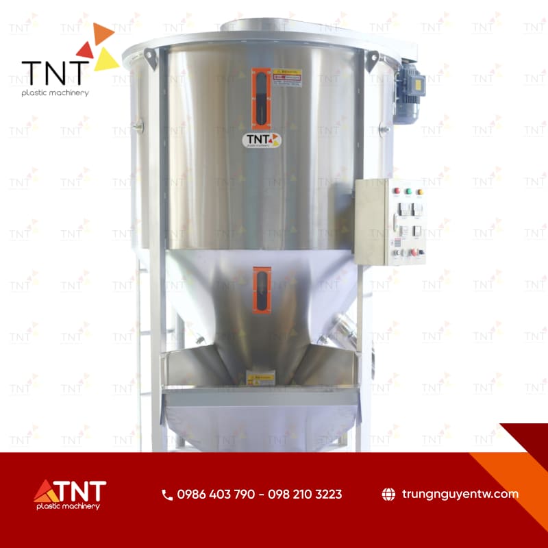 nguyên nhân sai lệch tỷ lệ màu khi dùng máy trộn nhựa
